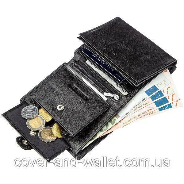 Шкіряний чоловічий гаманець вертикального типу Marco Coverna Київ - фото 7