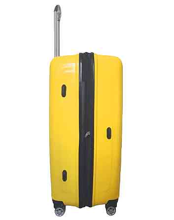 Чемодан пластиковый AIRTEX 241 большой 78 см желтый Киев