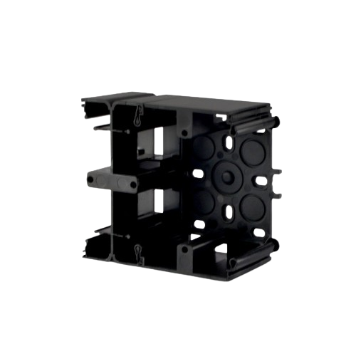 Модуль коробки накладного монтажу чорний графіт Videx BINERA VF-BNMB2-BG Житомир