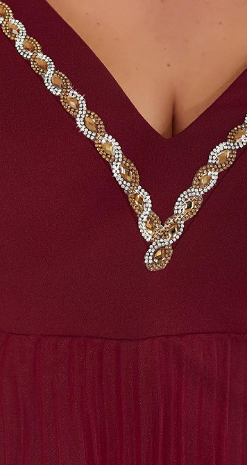 Ошатне плаття батал із кристалами (54) Київ - фото 5