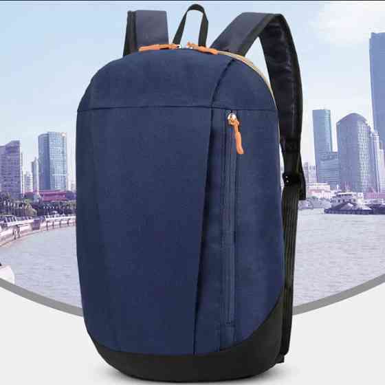 Рюкзак городской, уличный модный рюкзак, синий, размер 40*20*10см, 2 кармана. Мужской рюкзак, женский рюкзак Киев