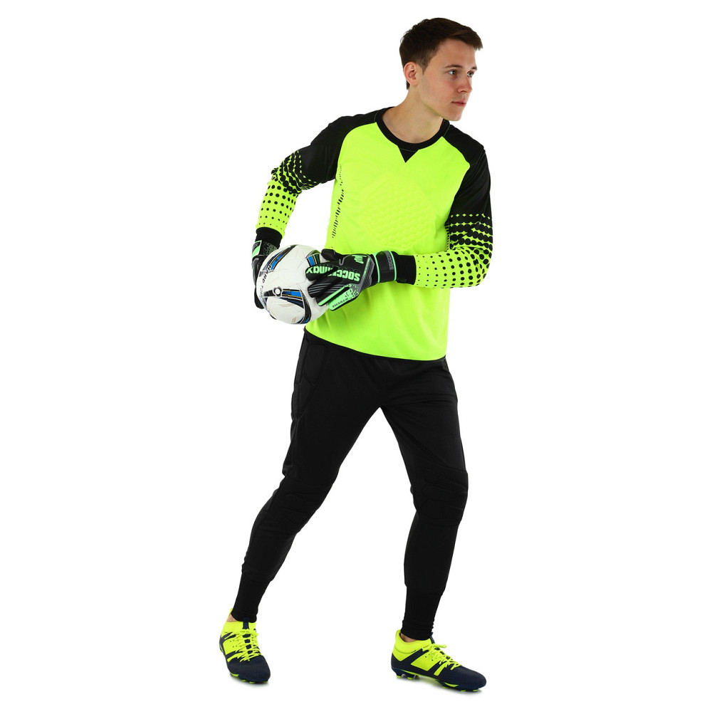 Рукавиці воротарські SOCCERMAX GK-4316, р. 8 Вишневе - фото 5