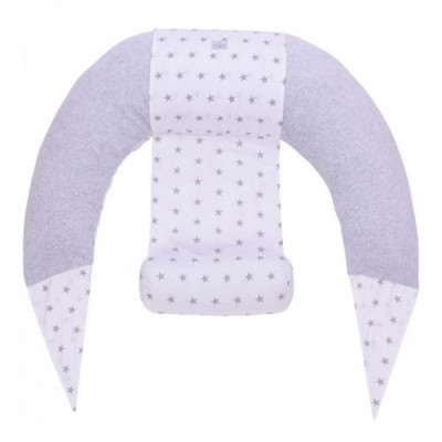 Подушка Верес для кормления Comfort Lux Velour stars grey 200х75 (302.04.2) Винница - изображение 4