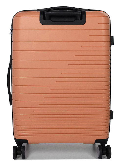 Валіза поліпропіленова MADISSON 33703 середня 66 см золотисто-рожева Київ - фото 5