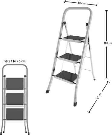 Лестница Colombo Factotum Alu 3 ступени (G110AT3W) Киев
