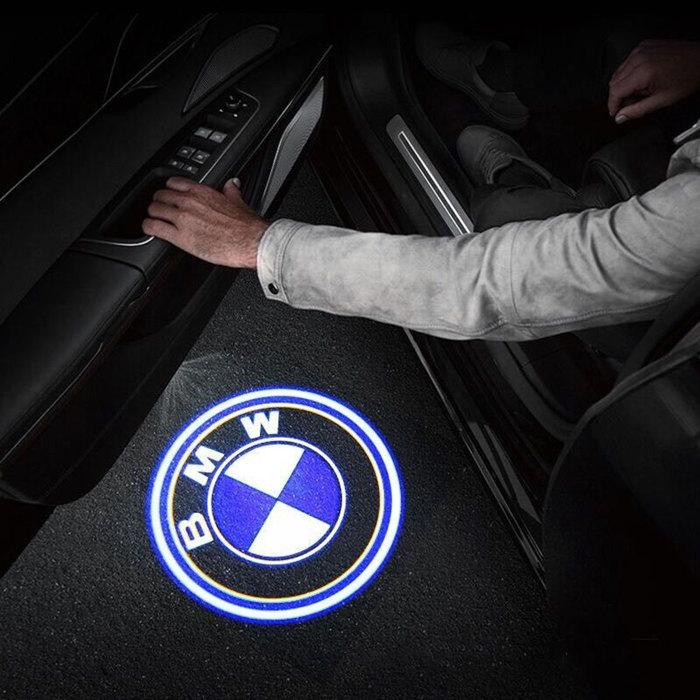 LED подсветка дверей автомобиля 2 шт, проектор логотипа BMW 1 3 4 5 6 7 M X Z GT серии, водостойкий, Plug&Play Киев - изображение 1