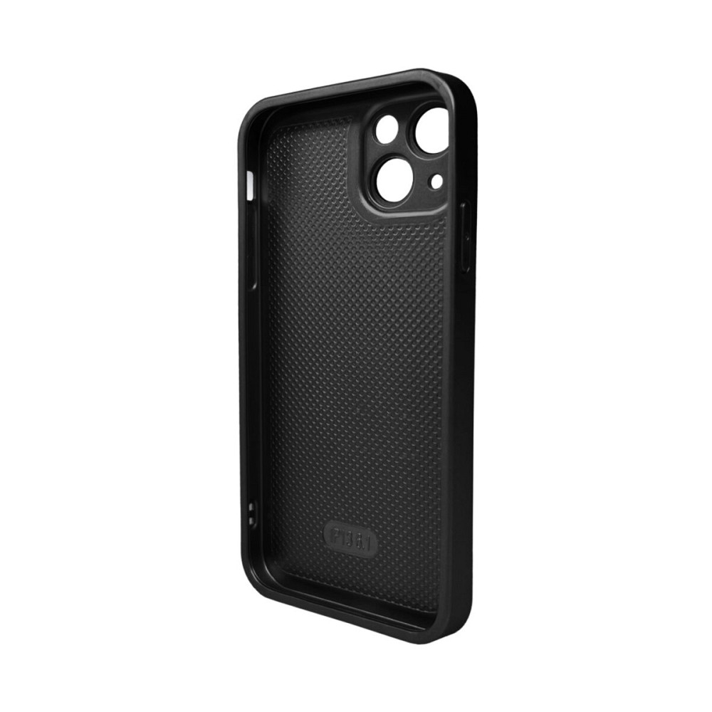 Чохол для смартфона AG Glass Matt Frame Color Logo for Apple iPhone 13 Graphite Black Киев - изображение 2