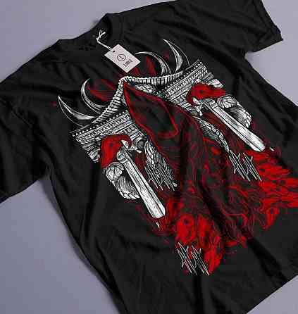 Футболка аниме Магическая битва оверсайз (S/M/L) Черний AnimeJ1002 Днепр