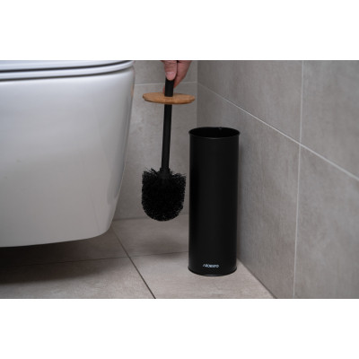 Йоржик для унітазу Ardesto Minimalism Чорний (ARHB3503BB) Вінниця - фото 5