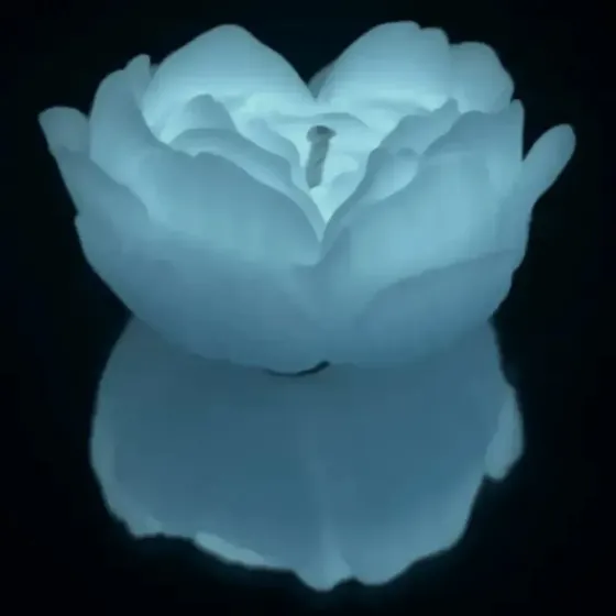 Свічка люмінесцентна GlowKink низькотемпературна, L, біла, 62 г Sex Aura Київ