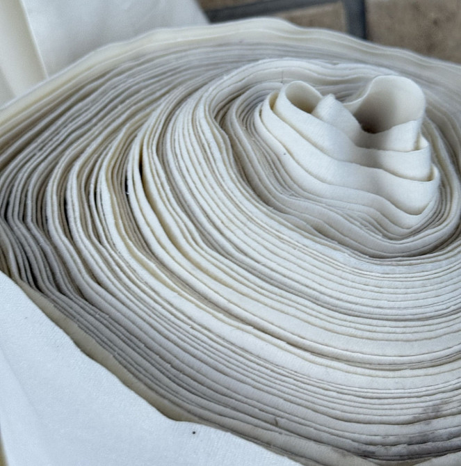 Тканина/опт/шкіранок білий — від 3 м. Київ - фото 2