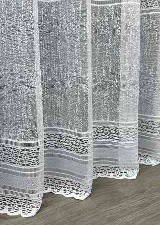 Тюль жакард, колекція "Bari" колір білий 1549т Київ