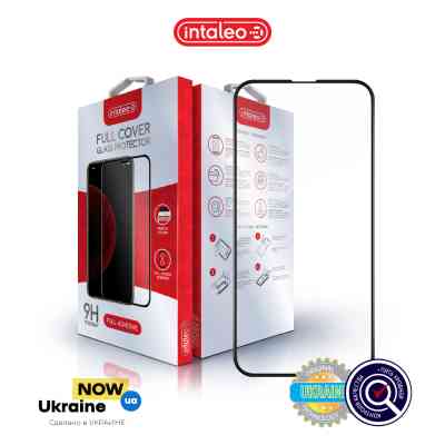 Стекло защитное Intaleo Full Glue ESD Apple Iphone 13/13 Pro (1283126535598) Винница