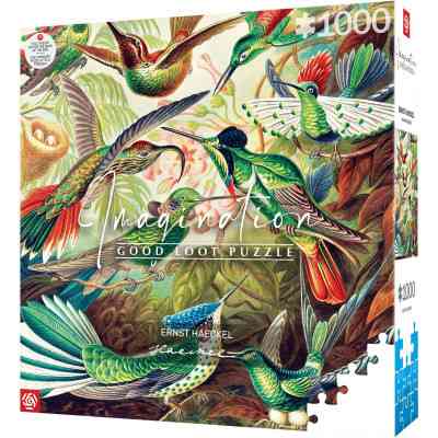 Пазл GoodLoot Imagination: Ernst Haeckel Hummingbirds/Kolibry 1000 елементів (5908305246794) Вінниця