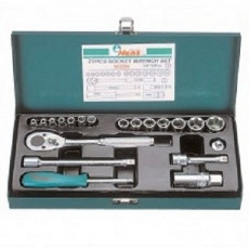 Набор инструмента 20 пр. 1/4 " и 3/8" DR , HANS (5620M) Винница - изображение 1