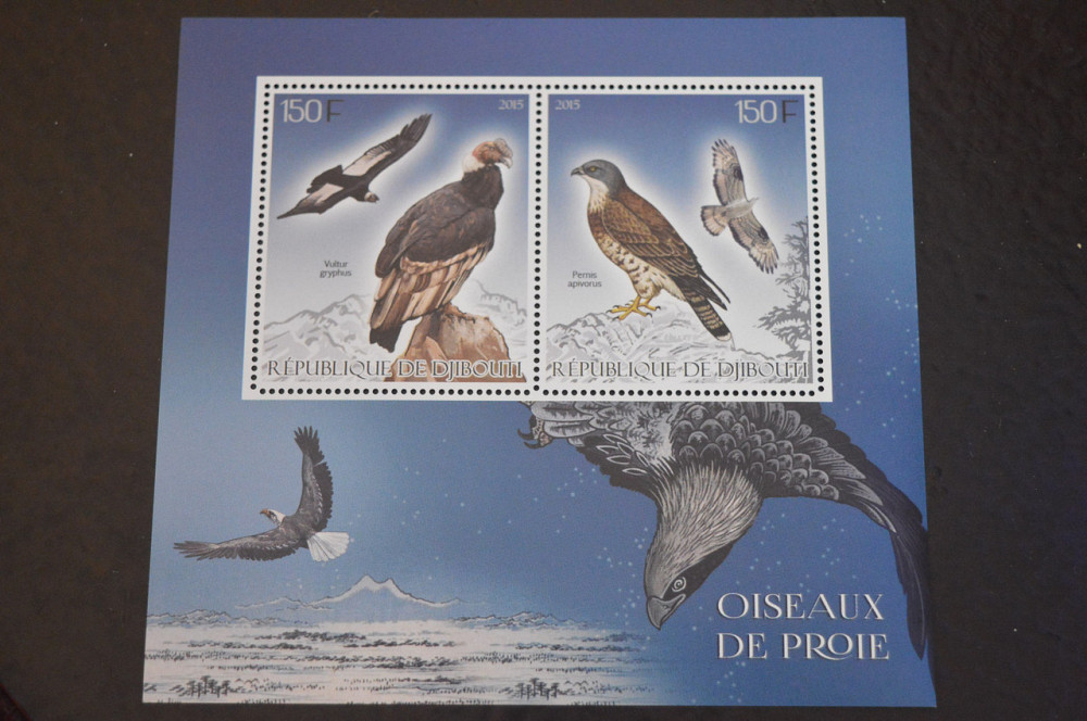 Джибути. Фауна. Блок. 2015 рік (В-6) Полтава - фото 1