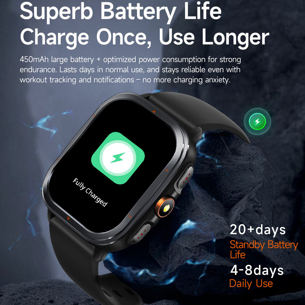 Годинник розумний наручний Smart Bavaro Nano Nylon (2 ремінці) Вінниця - фото 17