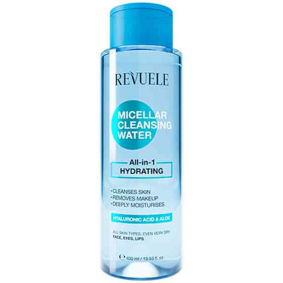 Мицеллярная вода All-In-1 увлажняющая Micellar Cleansing Water Revuele 400 мл Киев