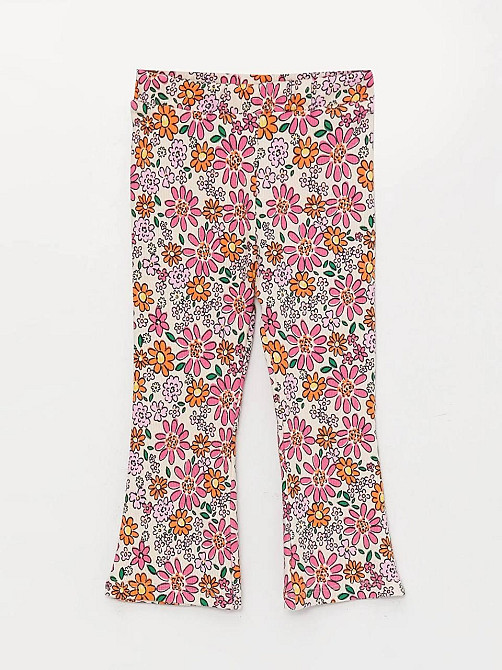 Дитячі Штани для Дівчаток у Рубчику Білий 12-18 міс (80-86 см) пакунок малюка Киев - изображение 1