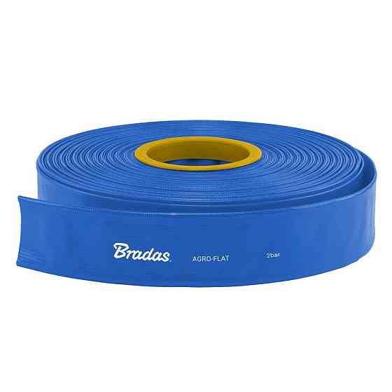 Шланг плаский AGRO-FLAT 2 BAR 2" – 100м (блакитний), WAF2B200100 Київ