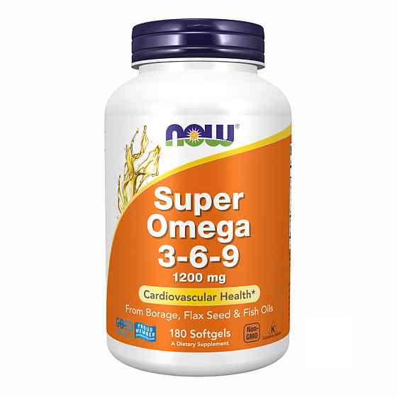 Super Omega 3-6-9 1200 mg - 180 sgels Луцк