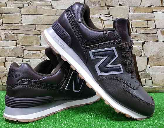 Мужские кроссовки New Balance Black/White ML574EGK ,кожа,оригинал 43 Киев