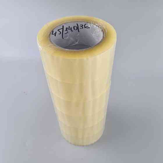 Скотч упаковочный прозрачный 36мк 45мм 140метров