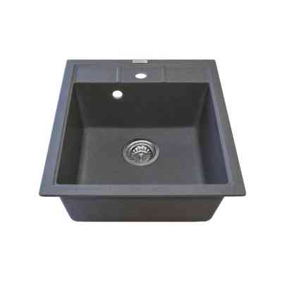 Мойка кухонная Adamant Brick сірий (4824296101204) Вінниця
