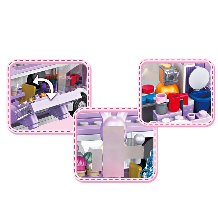 Конструктор Chaobao Звездный кролик автобус, 486 деталь Киев - изображение 6