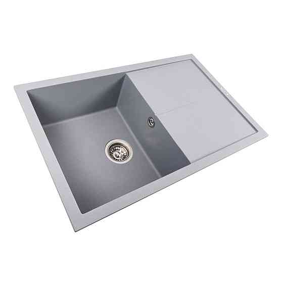 Гранітна мийка VALESO MAGNUM 7950 матова Сірий металік Коломыя