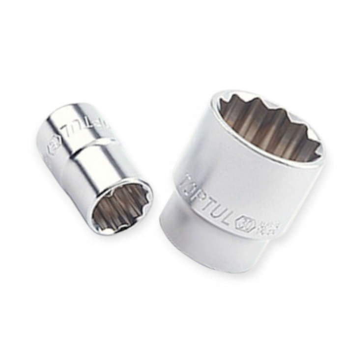 Головка торцевая двенадцатигранная 1/2 32мм CrV Мукачево - изображение 1