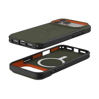 Чохол до мобільного телефона UAG iPhone 17 Pro Max Civilian MagSafe Olive/Orange (114546117297) Вінниця