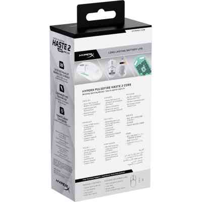 Мышка HyperX Pulsefire Haste 2 Core Wireless White (8R2E7AA) Винница