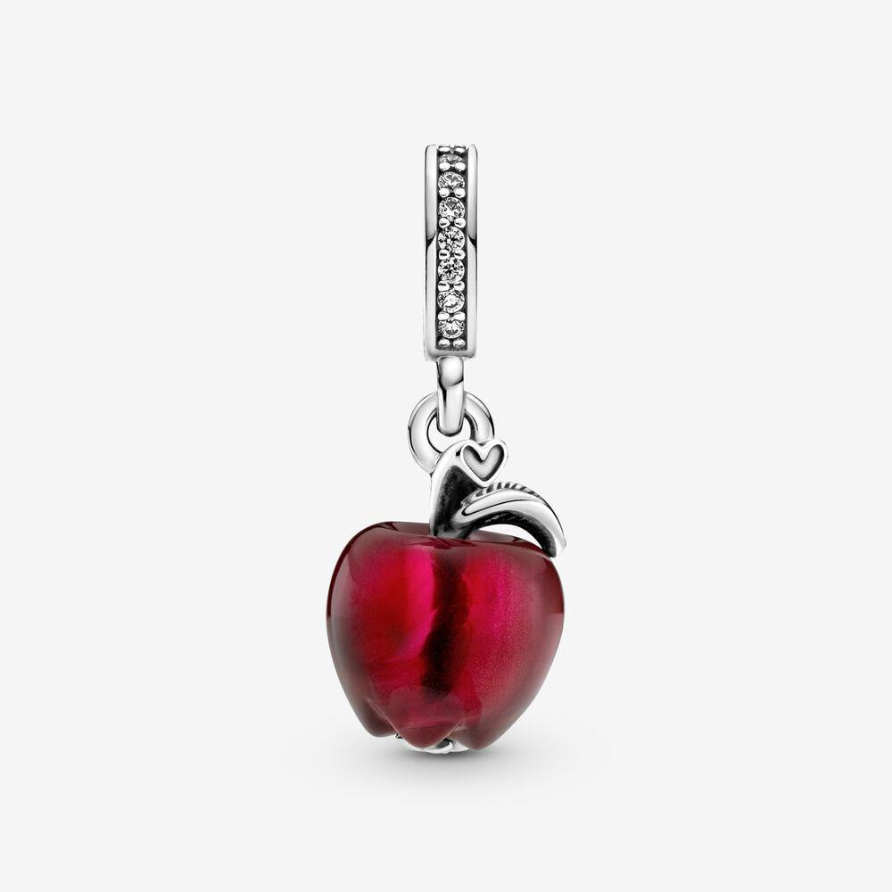 Серебряный шарм  для браслетов Пандора  Murano Glass Red Apple DangleMasterSem Киев - изображение 3
