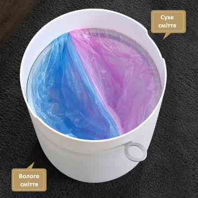 Контейнер для сміття JAH Waterproof Сенсорний Сірий 8 л (20256) Вінниця