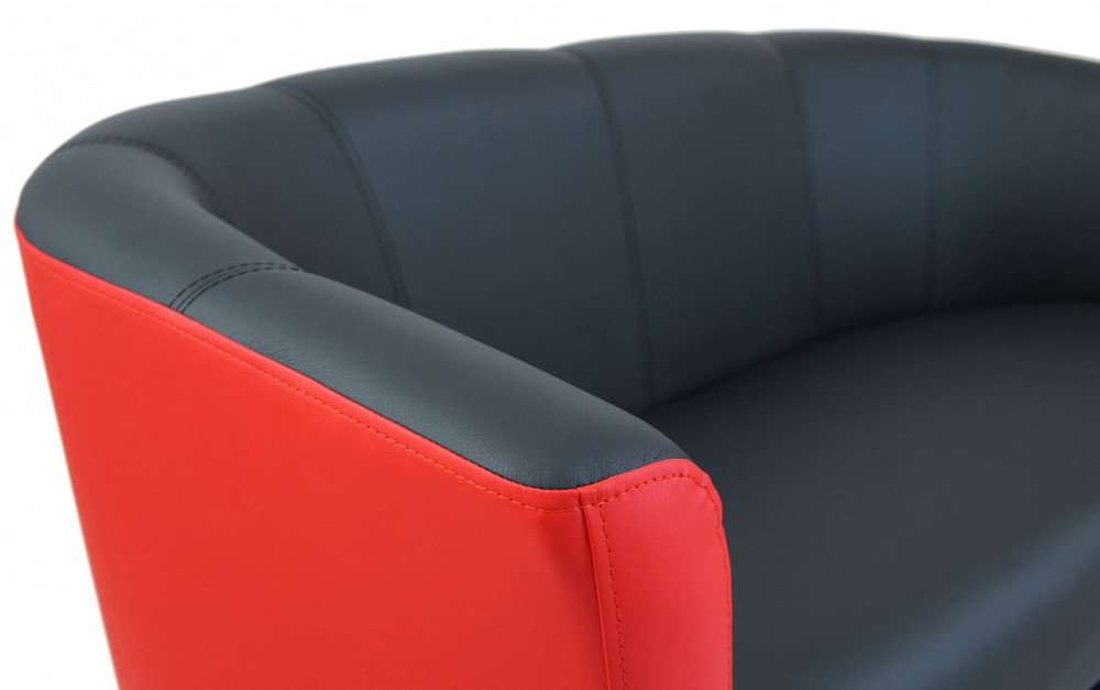 Диван Flay Boom двійка 650х1300х800 Чорно-червоний Київ - фото 3