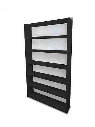 Полка для гель лаков на 6 полок. Черная Киев