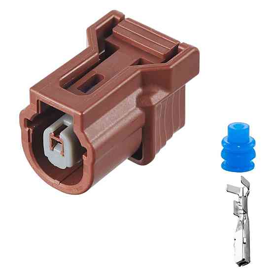 Роз'єм конектор 1-кон., Датчик Давления Масла, Датдатчик Детонации, 6189-7197, SUMITOMO Acura, Honda Київ