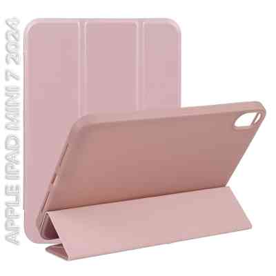 Чехол для планшета BeCover Tri Fold Soft TPU BeCover Apple iPad Mini 7 2024 Pink (712448) Винница