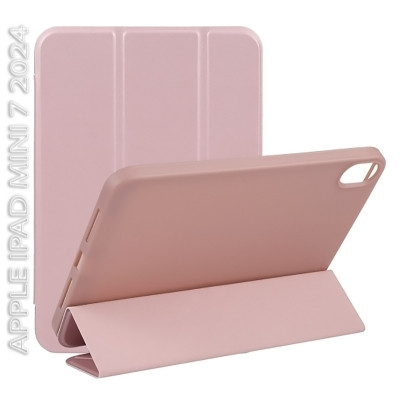 Чехол для планшета BeCover Tri Fold Soft TPU BeCover Apple iPad Mini 7 2024 Pink (712448) Винница - изображение 1