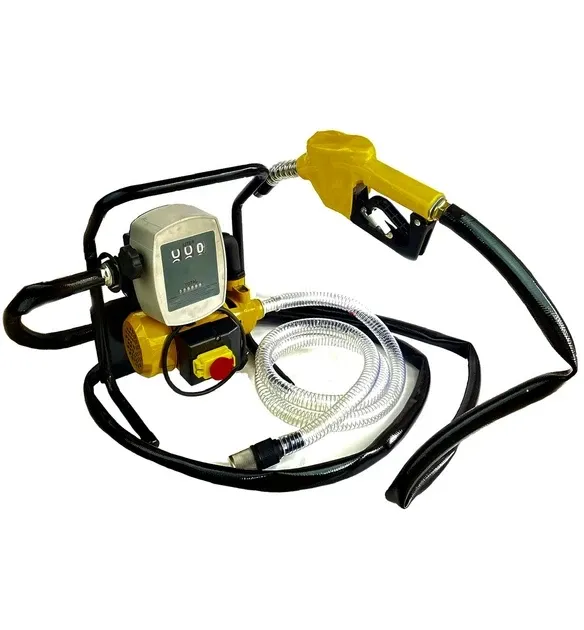 Топливная мини АЗС BOXER для дизеля производительность 2400 л/ч 1850 Вт топливная помпа 40 л/мин механический счетчик Львов - изображение 4