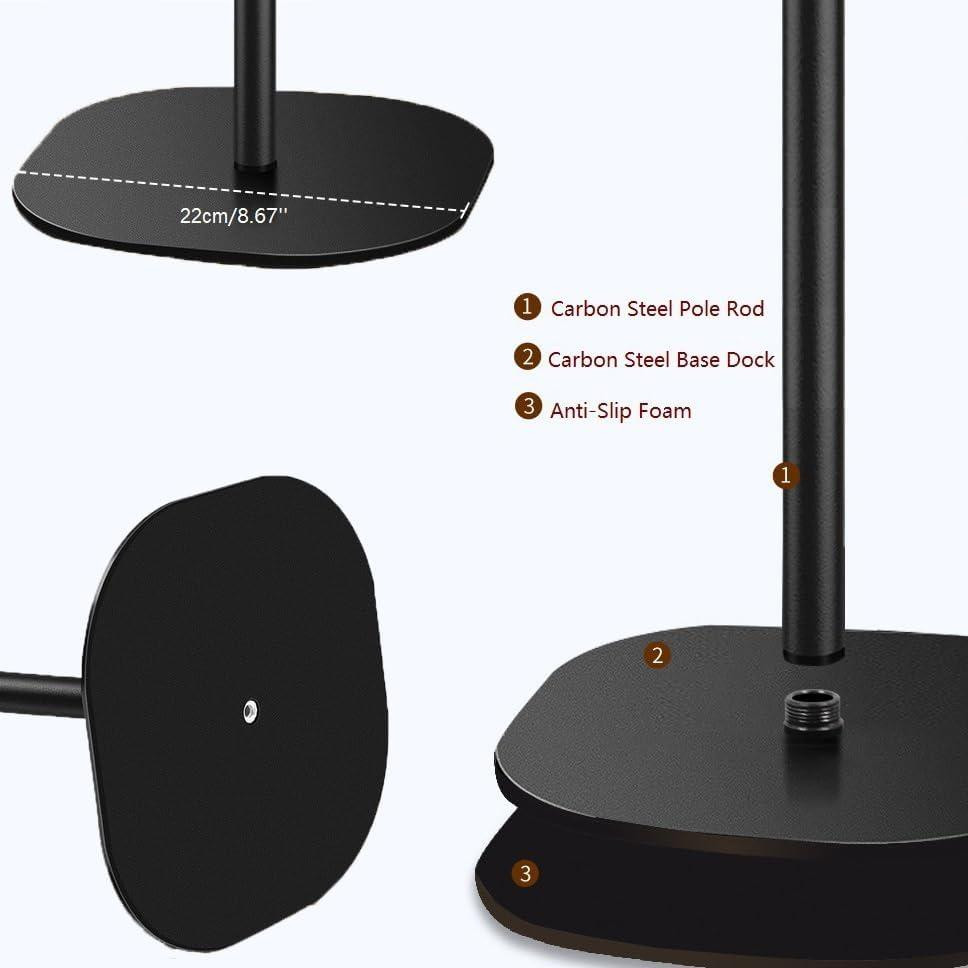 Регулируемый настольный штатив AYIZON 31-46 см для вебкамеры, смартфона, металлическая стойка для проектора Киев - изображение 6