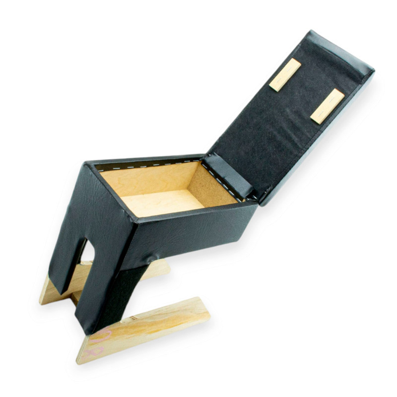 Подлокотник автомобиль Рено sandero черный (кожзам) Мукачево - изображение 2