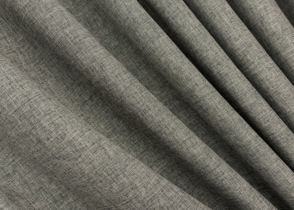 Комплект готовых штор VR-Textil Лен ALORA-TON № 1871ш Серый 150х270см 2 шт (33-0831) Киев - изображение 6