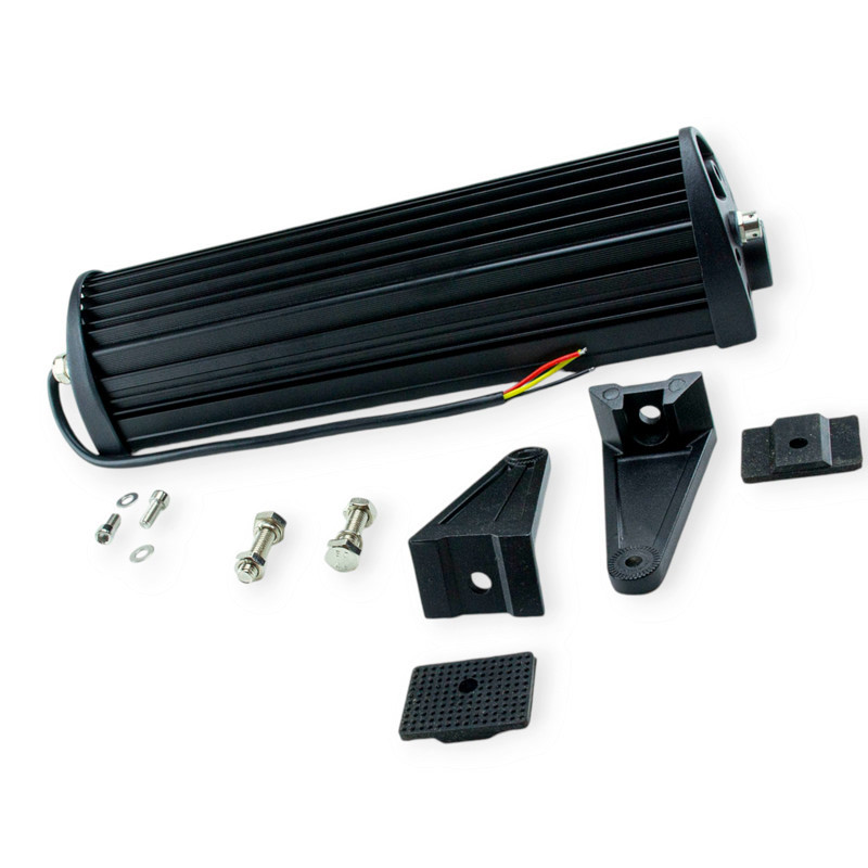 Фара LED прямокутна 355х75х85 (ДВШ) 96W CREE комбінований додатковий Мукачево - фото 1