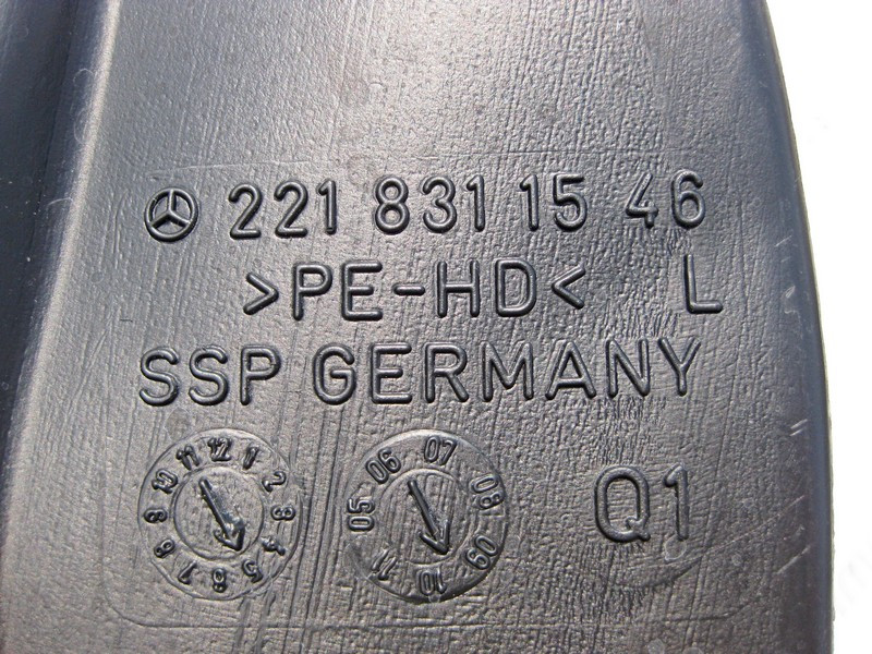 Mercedes-Benz  A2218311546 Повітряний канал вентиляції до лівої стійки "B" S-Class W221 Одеса - фото 4