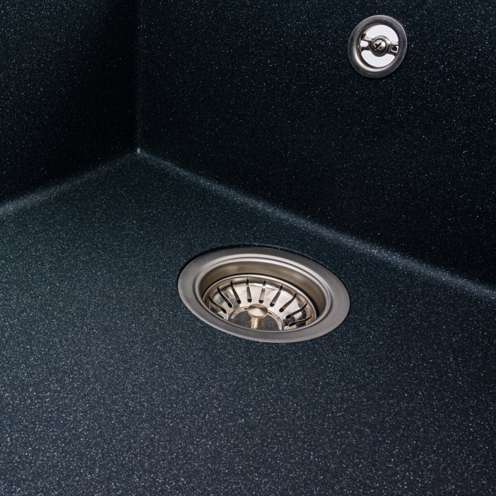 VALESO Гранітна мийка VALESO CALYPSO 7950 матова Антрацит Київ - фото 5