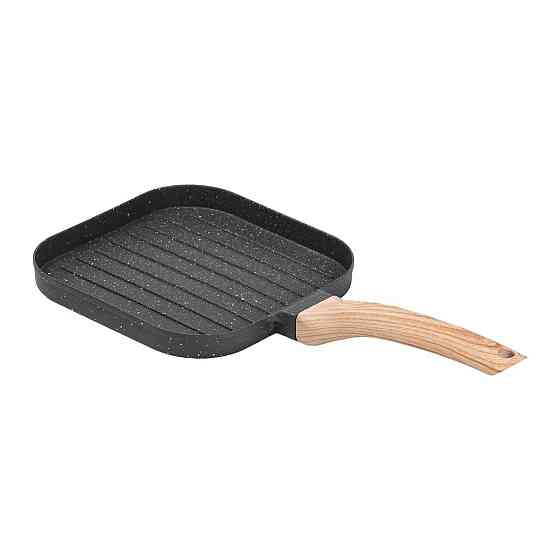 Сковорода гриль квадратна 18 см з гранітним покриттям Київ