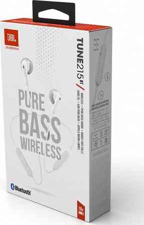 Bluetooth-гарнітура JBL Tune T215BT White (JBLT215BTWHT) ( 19003 ) Харків