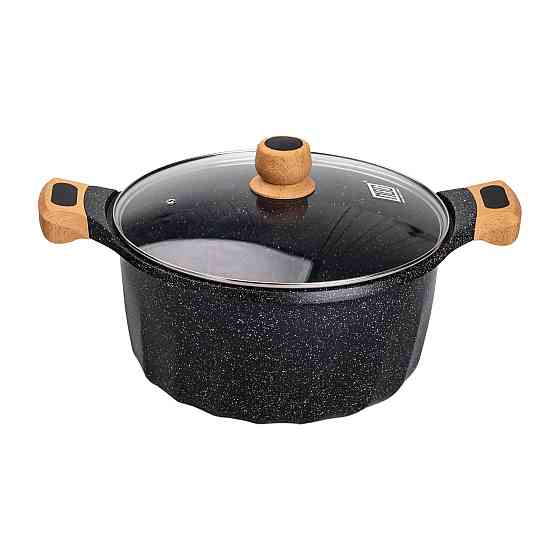 MGC Велика алюмінієва каструля об'ємом 11 літрів з кришкою Ø32 см з антипригарним покриттям MGC Коломыя